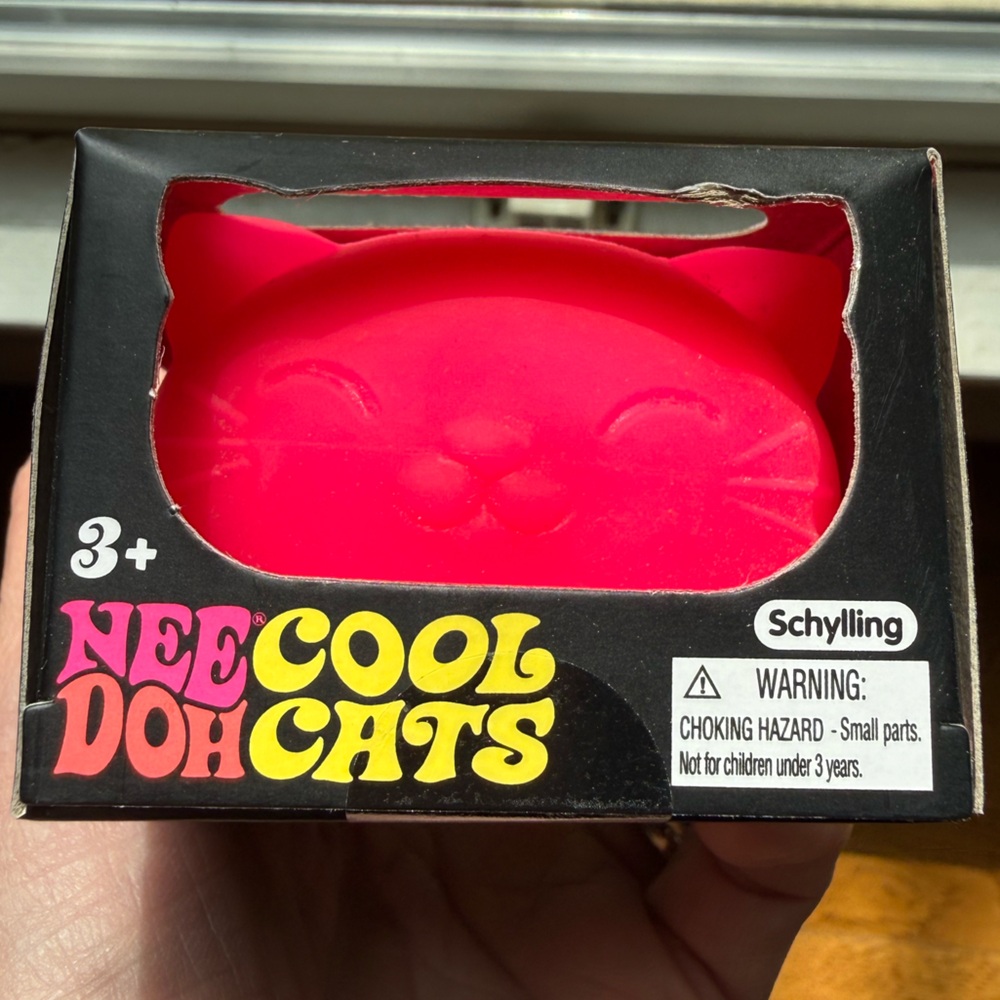 Nee Doh Cool Cats - Pink TikTok favorite